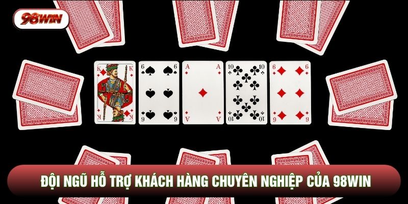 Đội ngũ hỗ trợ khách hàng chuyên nghiệp của 98WIN