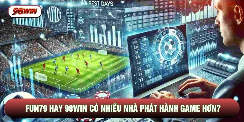 FUN79 hay 98WIN có nhiều nhà phát hành game hơn?