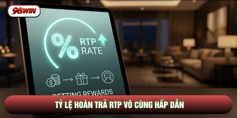 Tỷ lệ hoàn trả RTP vô cùng hấp dẫn