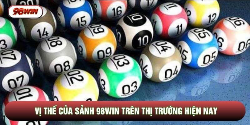 Vị thế của sảnh 98WIN trên thị trường hiện nay